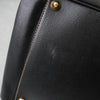 Dunhill Leather 2-Way Boston Bag in Black