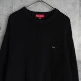 Supreme Textured Small Box Sweater シュプリーム スモール ボックスロゴ テクスチャー ニット ブラック