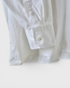 ラフシモンズ 17SS オーバーサイズ 長袖シャツ ホワイト S メンズ