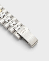 エルメス キャプテンニモ  327293 SS×GP QZ 白文字盤 シルバー ゴールド レディース