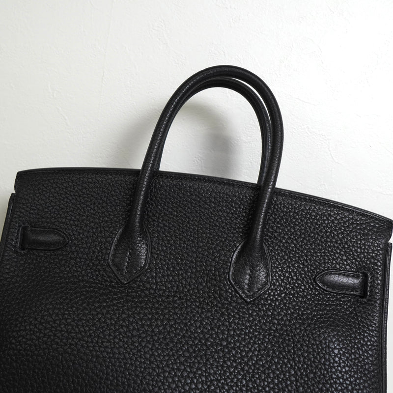 エルメス バーキン25 トゴ ブラック ゴールド金具 □L刻 / 2008年製