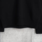 アミパリ アミ パリス タートルネック ハート ニット ブラック / レッド