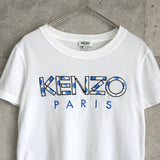 ケンゾー ロゴ Tシャツ ホワイト レディース