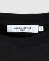 メゾン キツネ チラックスフォックス Tシャツ ブラック XS メンズ レディース