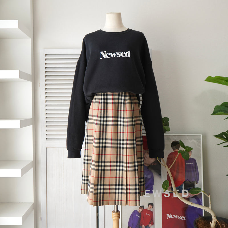 80's〜90's｜Nova-check Long Skirt
