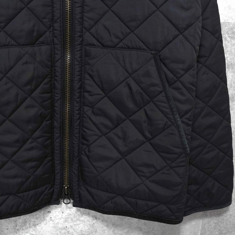 ラルフローレン ハイネック キルティングジャケット ブラック