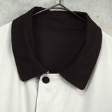 イヴサンローラン リバーシブル YSLロゴ ブルゾンホワイト / ブラック