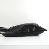 ロエベ アナグラム フラメンコ レザー トートバッグ ブラック