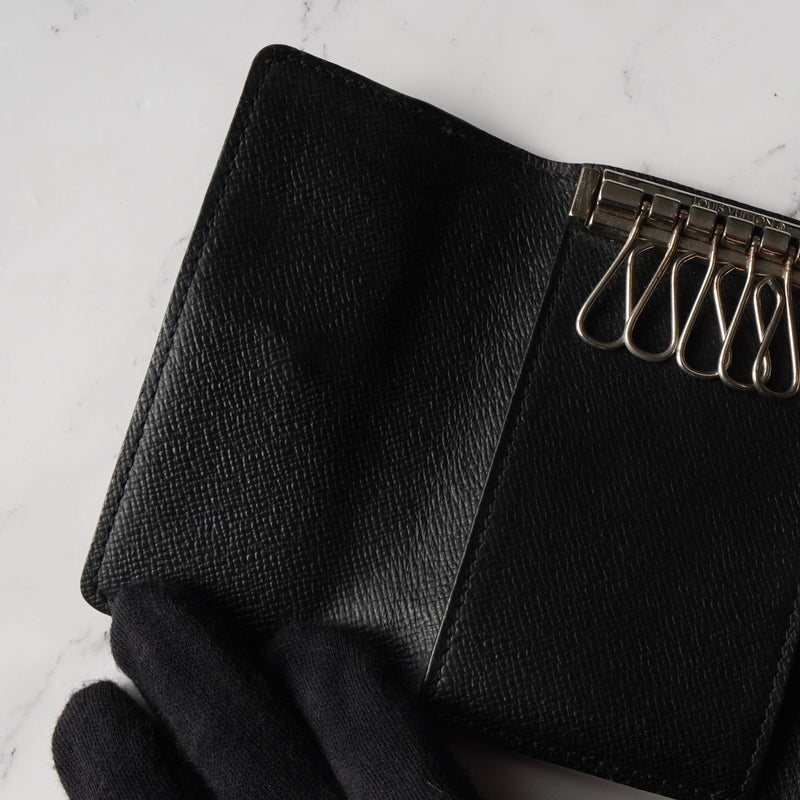 ルイ ヴィトン ミュルティクレ6 ダミエ・グラフィット 6連 キーケース M62662 ブラック