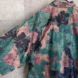 ジバンシィ ヴィンテージ 総柄 シルクシャツ 長袖シャツ メンズ