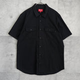 Gonz Work Shirt 半袖シャツ ブラック メンズ