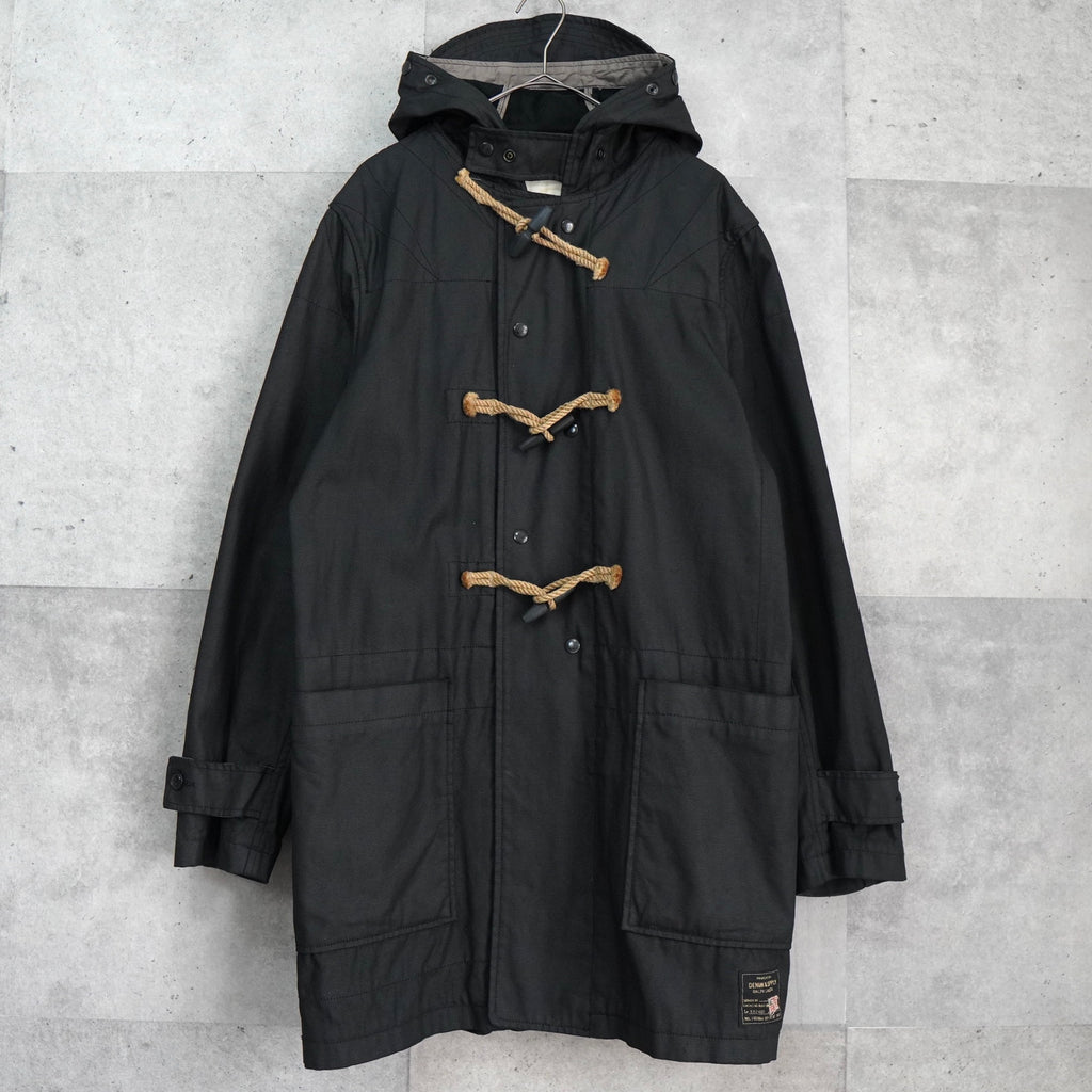 Denim & Supply Ralph Lauren 粗呢大衣 黑色