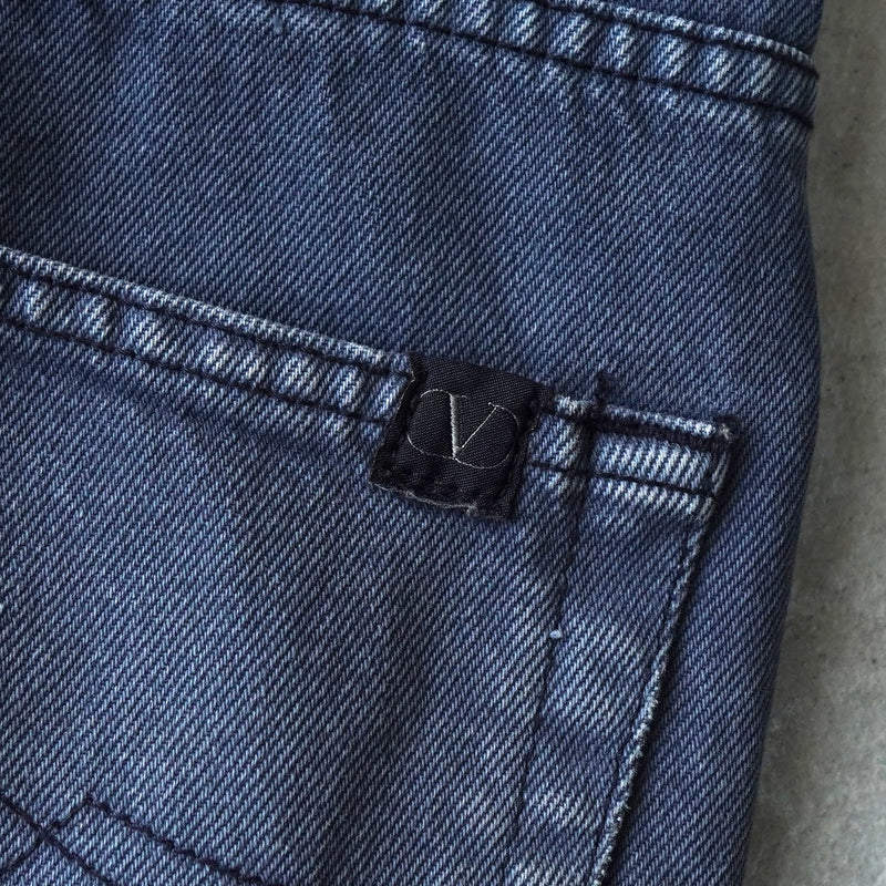 バレンティノ ストレート デニム ブルー