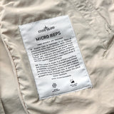 ストーンアイランド コンパスバッジ ステンカラーコート ベージュ メンズ