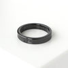 ティファニー 1837 ナロー チタン 指輪 リング ブラック 16号