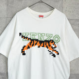 Pixel Oversized T-Shirts ピクセル タイガー Tシャツ