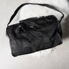 プラダ テスート ポコノ ナイロン / サフィアーノレザー 2way ボストンバッグ ブラック