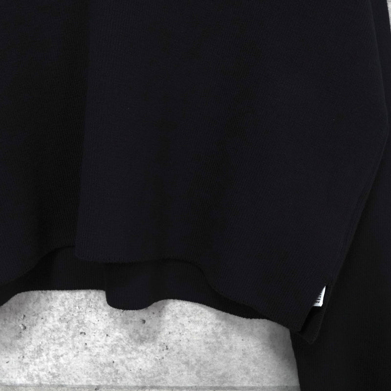 アミパリ アミ パリス ハートロゴ ポロニット ブラック タグ付き未使用品