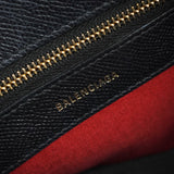 バレンシアガ ヴィル レザー 2way ハンドバッグ ショルダーバッグ ブラック