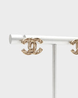 シャネル ココマーク ピアス GP ゴールド