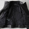 プラダ ダブル レザージャケット レディース ブラック