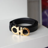 Gold Gangini  Leather Belt｜Made in Italy