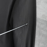 イヴ サンローラン ヴィンテージ YSLロゴ ブルゾン ジャケット カーキ