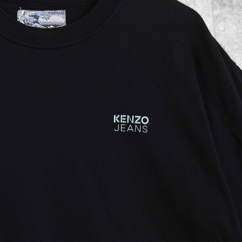 ケンゾー 1990's ヴィンテージ ロゴ Tシャツ ブラック