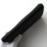 プラダ サフィアーノ レザー 二つ折り長財布 ブラック 箱付き