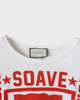 グッチ プリント Tシャツ ホワイト レッド XS レディース