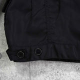 トリコ コムデギャルソン 2002年製 光沢 トラッカージャケット ブラック