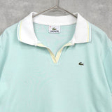 Lacoste 徽标贴片网球衫，女式短袖 Polo 衫