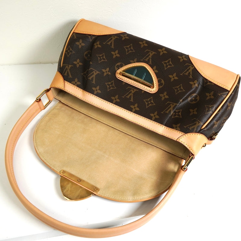 ルイ ヴィトン モノグラム ビバリーMM ブラウン M40121