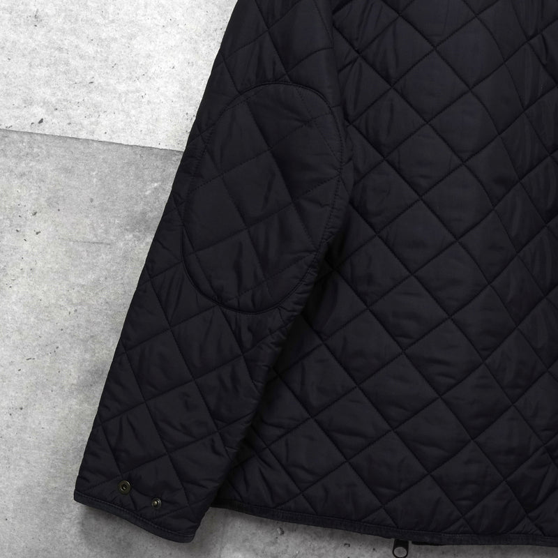 ラルフローレン ハイネック キルティングジャケット ブラック
