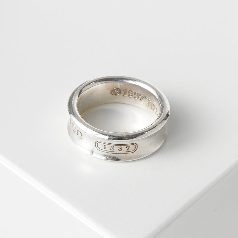 ティファニー 1997年製 1837 ナロー 指輪 リング シルバー925 11号