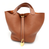 エルメス ピコタンロックPM トレヨンクレマンス ブラウン Z刻