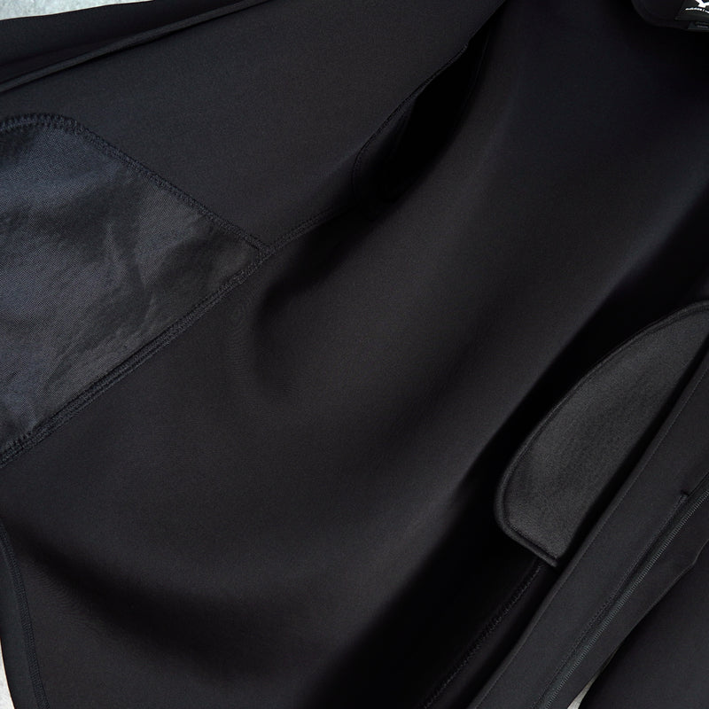 ワイスリー FUTURE SPORT HOODIE ロゴ フルジップ パーカー ブラック