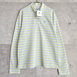 Logo Embroidery Half-zip Long Sleeve Top｜DEAD STOCK