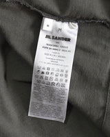 ジルサンダー ロゴ Tシャツ カーキ M レディース