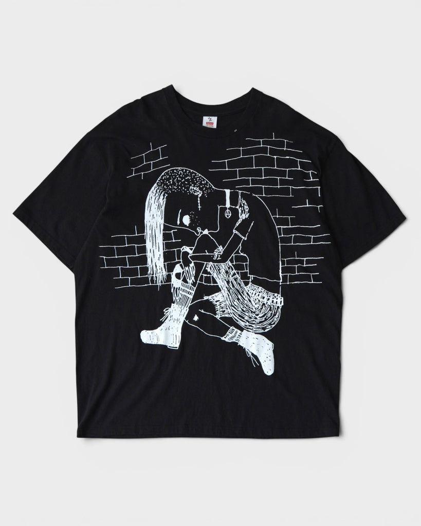 ワイズ × シュプリーム 2025AW Thinker Tee プリント Tシャツ ブラック XL メンズ