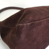 フェンディ マンマバケット スエード / レザー ワンショルダーバッグ ブラウン