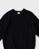 NL CABLE KNIT L/S ナイキ スウッシュ ケーブル編み ニット ブラック Lサイズ メンズ レディース
