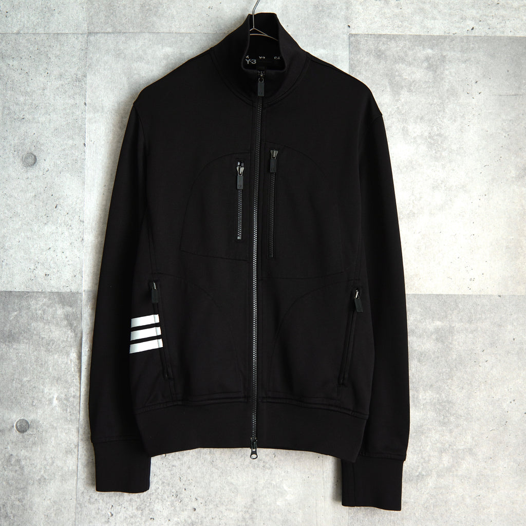 ワイスリー スリーストライプス トラックジャケット ブラック