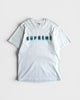 Stencil Tee シュプリーム ロゴ Tシャツ ホワイト
