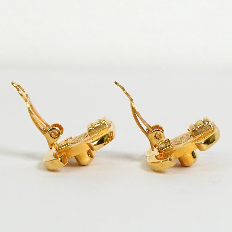 シャネル ココマーク ターンロック イヤリング GP