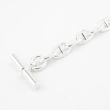 エルメス シェーヌダンクル シルバー925 ブレスレット MM 14コマ 新品仕上げ