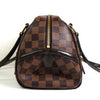 ルイ ヴィトン ダミエ リヴィントンPM トートバッグ ハンドバッグ ブラウン N41157