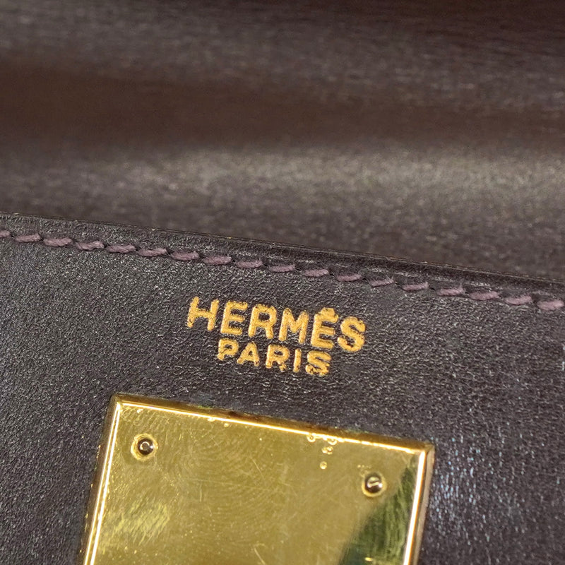 エルメス ケリー28 1964年製 ゴールド金具 ハンドバッグ T刻 ブランド