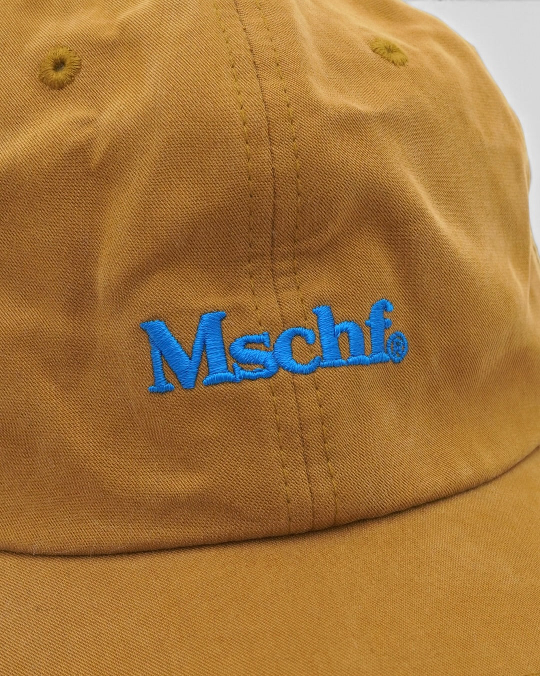 ミスチーフ 2018SS ロゴ キャップ  キャメル