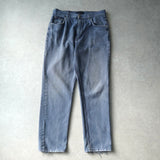 バレンティノ ストレート デニム ブルー